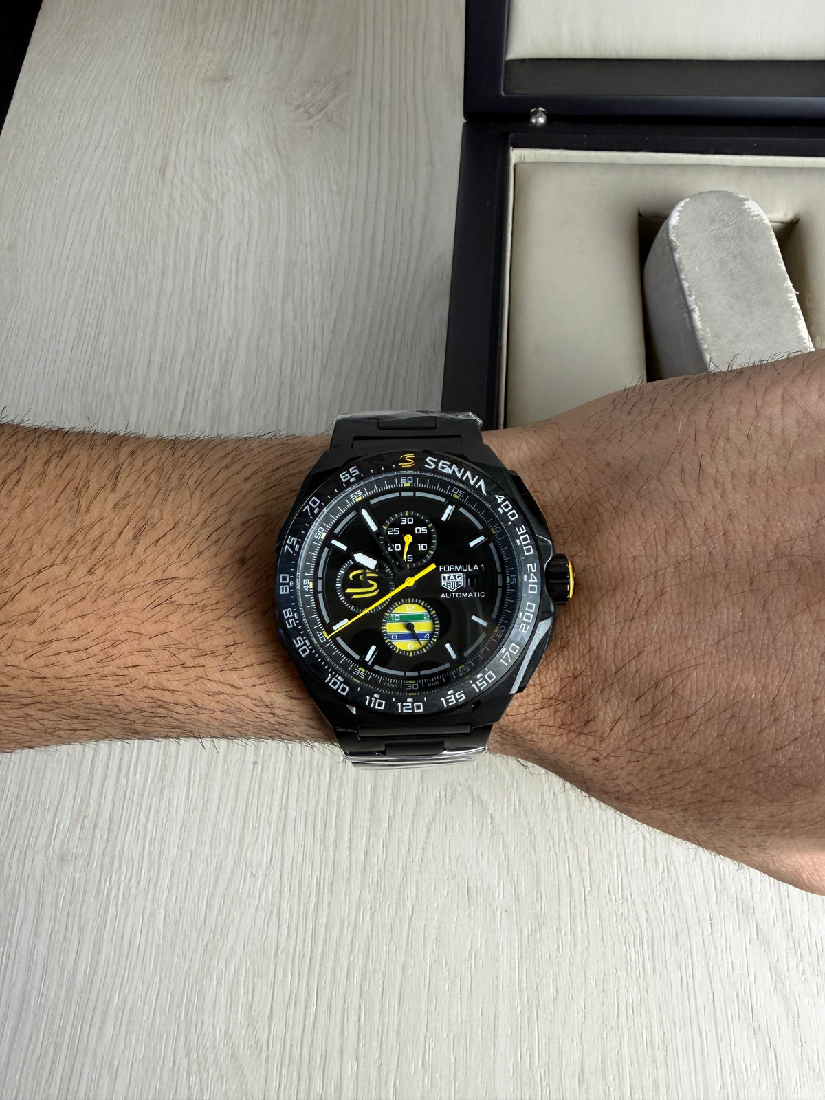 TAG HEUER SENNA  PRETO 43MM