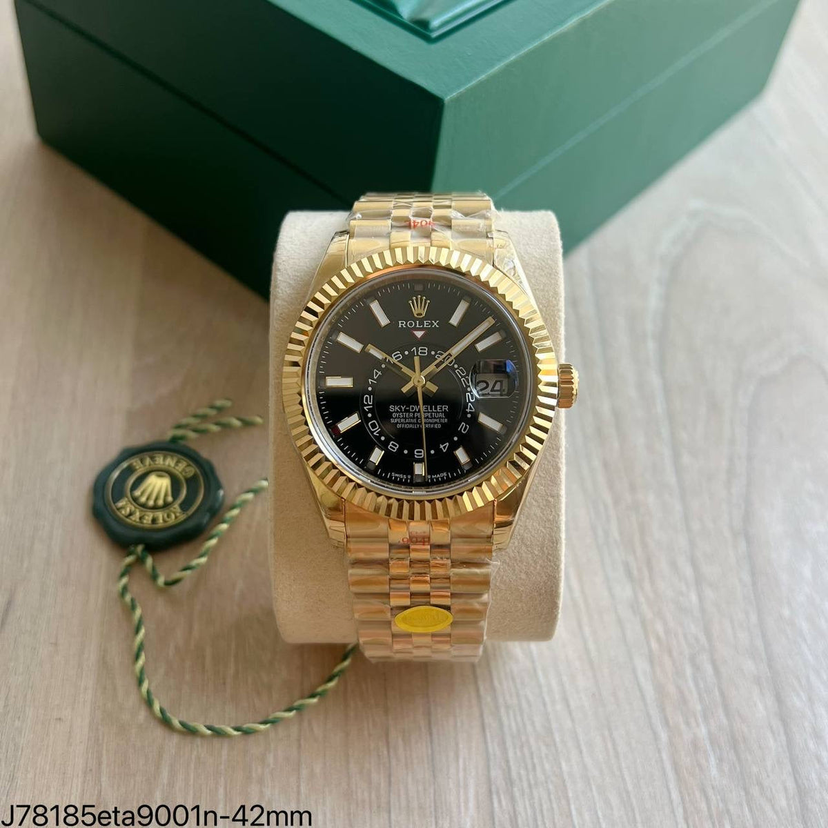 ROLEX SKY-DWELLER  GOLD ETA SUPER CLONE