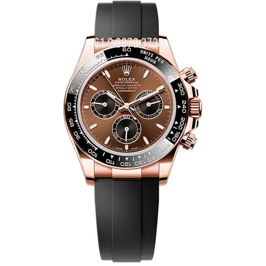 ROLEX DAYTONA 116515LN ROSE  BORRACHA 40MM SUPER CLONE