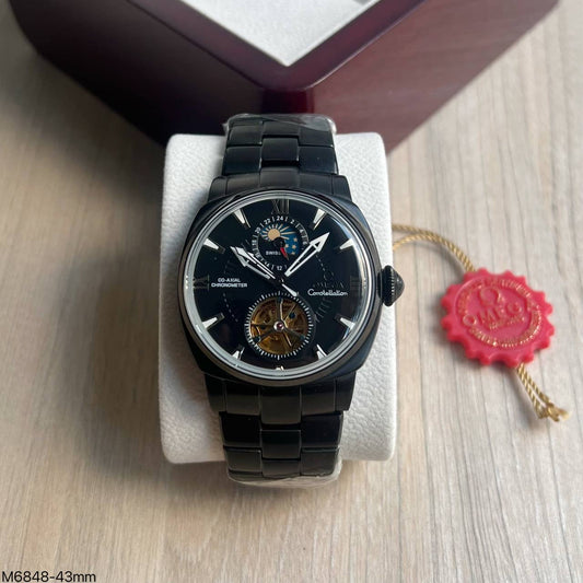 OMEGA CONSTELLATION PRETO AUTOMÁTICO 43MM