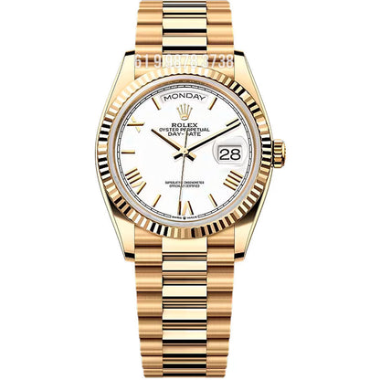 ROLEX DAY DATE GOLD ETA 36MM SUPER CLONE