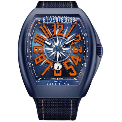 FRANCK MULLER VANGUARD CERAMIC AZUL 45MM SUPER CLONE