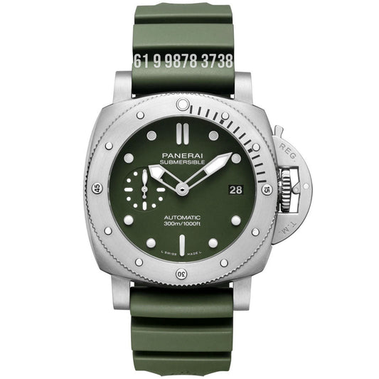 PANERAI SUBMERSIBLE ETA VERDE 9010vs SUPER CLONE