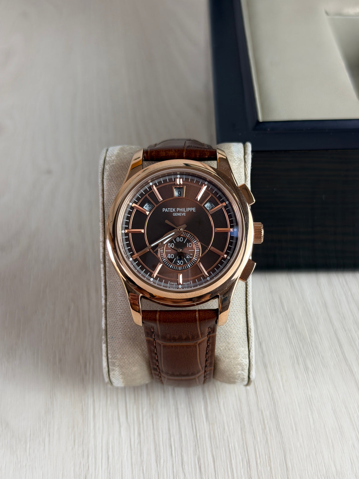 PATEK PHILIPPE ANNUAL CALENDAR ROSE 43MM