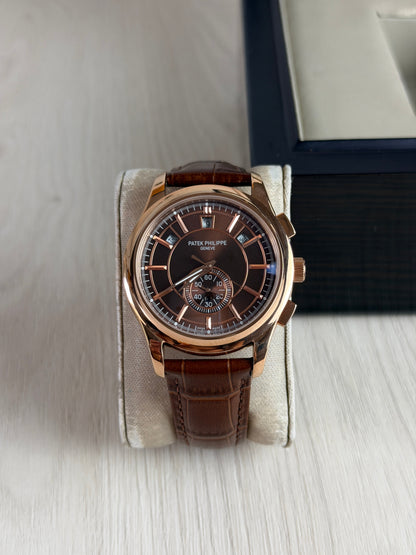 PATEK PHILIPPE ANNUAL CALENDAR ROSE 43MM
