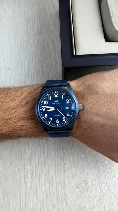 IWC SPITFIRE AZUL NYLON AUTOMÁTICO 39MM