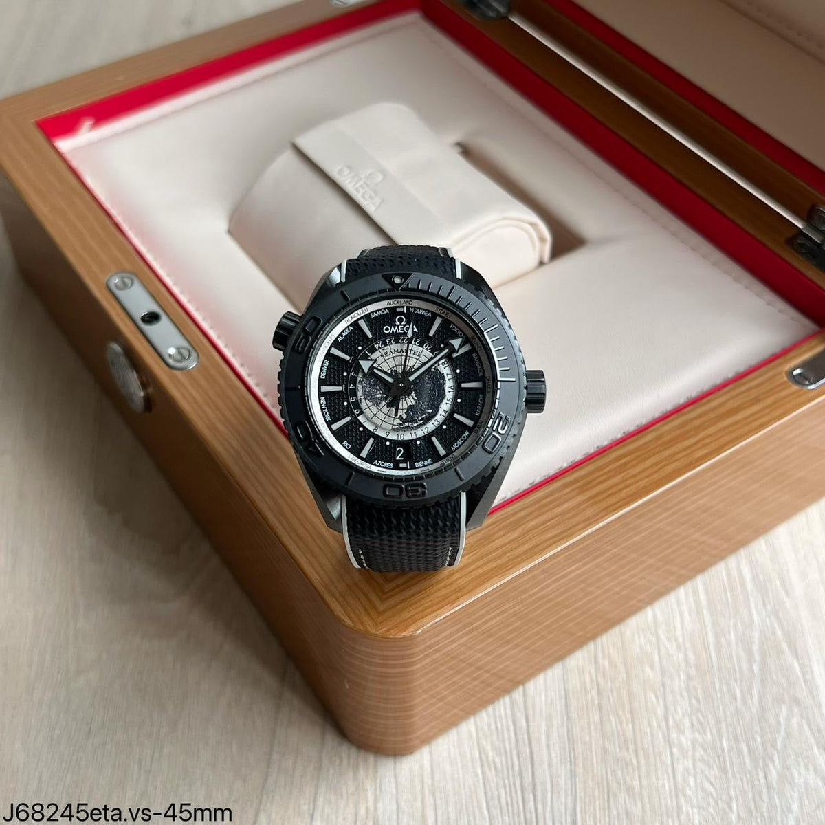 OMEGA SEAMASTER PLANET OCEAN WORLDTIME SUPER CLONE