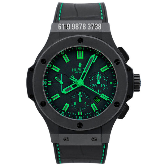 HUBLOT BIG BANG PRETO VERDE 44MM SUPER CLONE