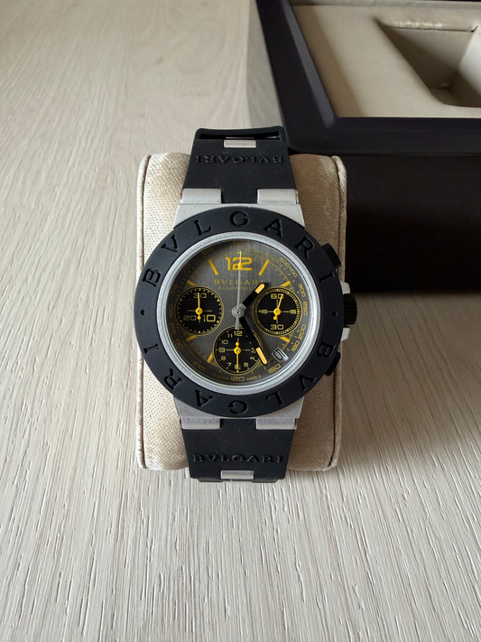 BVLGARI TITANIUM PRATA  43MM