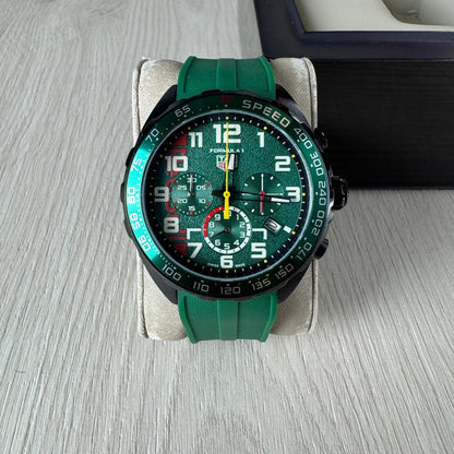 TAG HEUER F1 FORMULA 1 PRETO VERDE 43MM