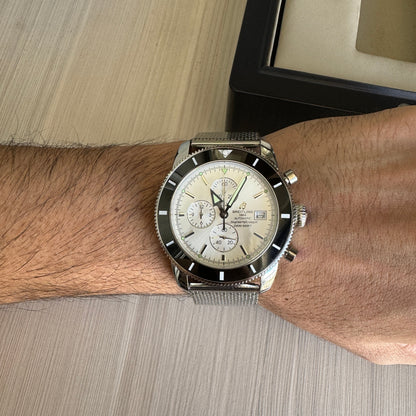 BREITLING SUPEROCEAN BRANCO 46MM