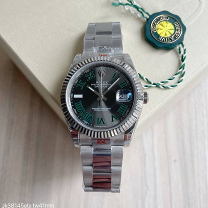ROLEX DATEJUST WIMBLEDON 41MM 126200 SUPER CLONE