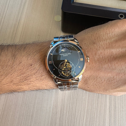 PATEK PHILIPPE PRATA ROSE AUTOMATICO 43MM