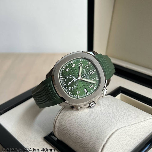 PATEK PHILIPPE AQUANAUT 40MM VERDE 5968G SUPER CLONE