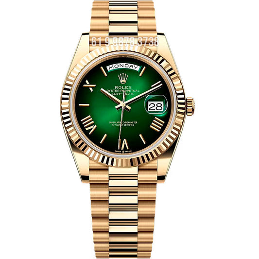 ROLEX DAY DATE GOLD ETA SUPER CLONE