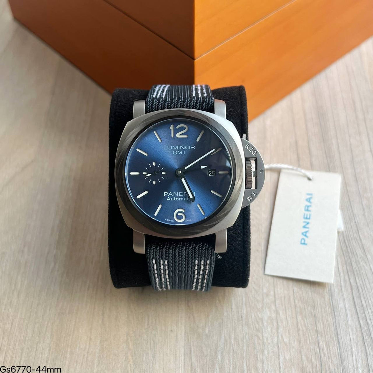 PANERAI LUMINOR GMT AZUL 44MM