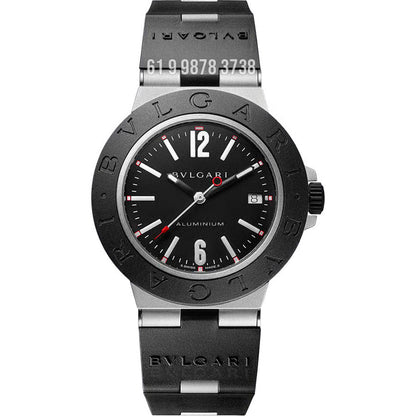 BVLGARI ALUMINIUM BLACK ETA JK48165 SUPER CLONE