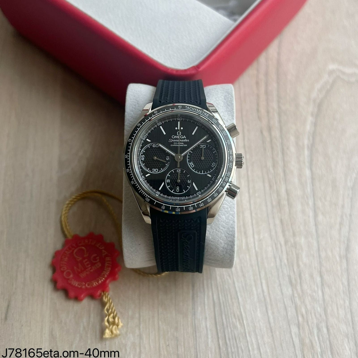 OMEGA SPEEDMASTER BORRACHA SUPER CLONE