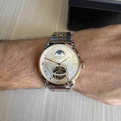 PATEK PHILIPPE PRATA ROSE AUTOMATICO 43MM