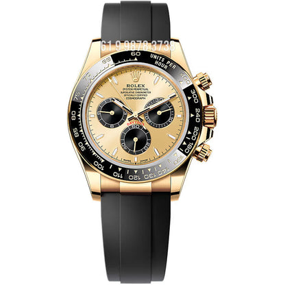ROLEX DAYTONA 126518LN ETA 4131 CLEAN GOLD OYSTER FLEX SUPER CLONE