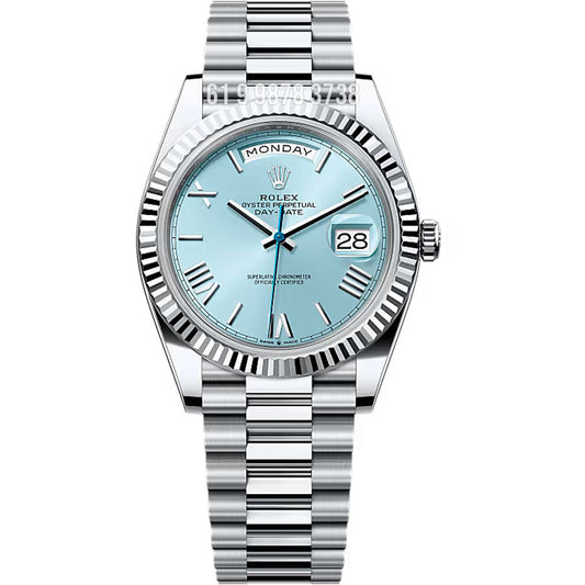 ROLEX DAY DATE ETA AZUL SUPER CLONE