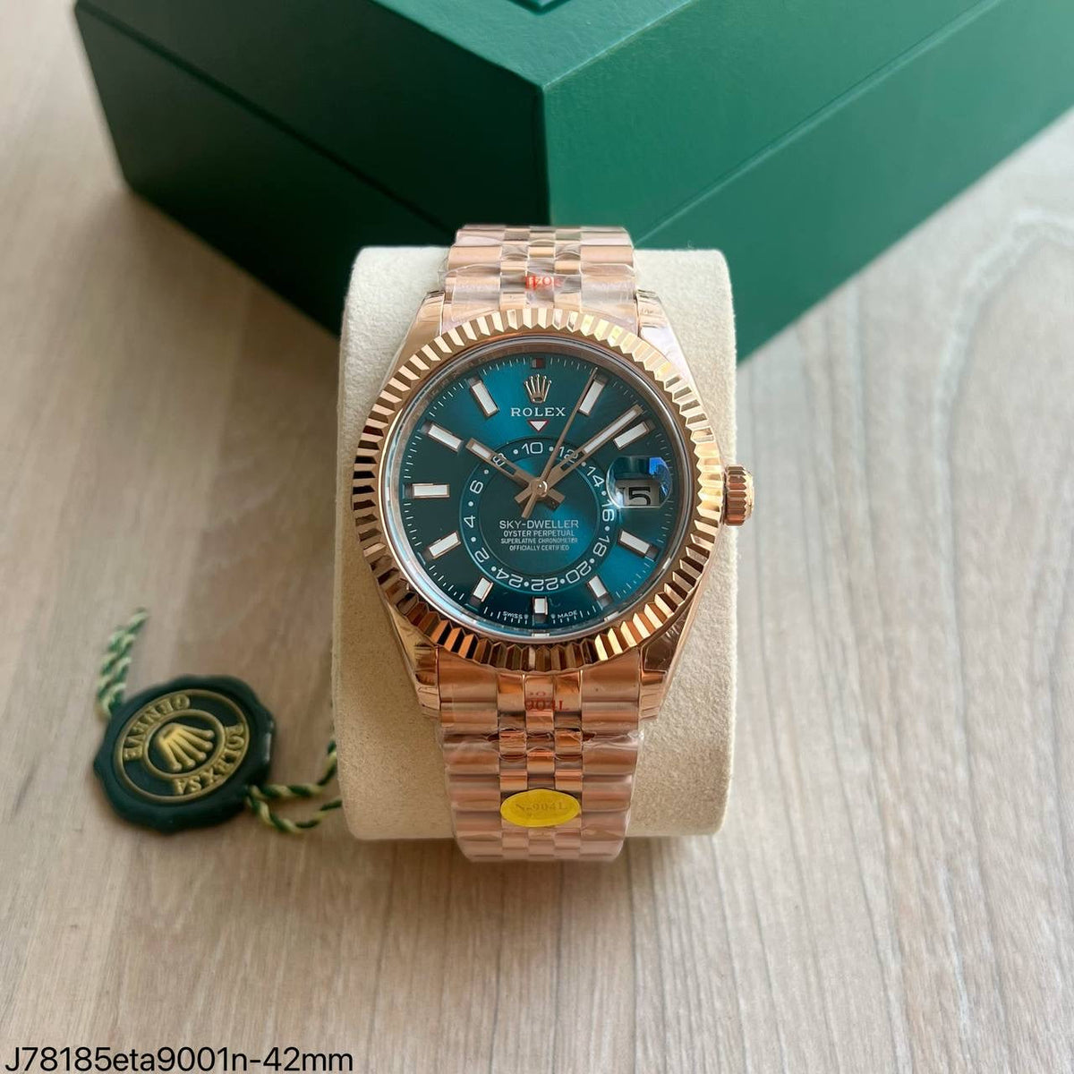 ROLEX SKY-DWELLER ROSÊ ETA SUPER CLONE