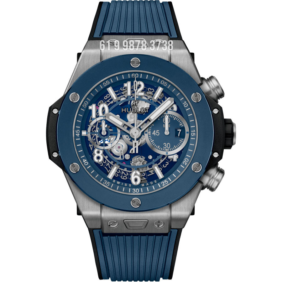 HUBLOT BIG BANG UNICO ETA BLUE JK38300 SUPER CLONE
