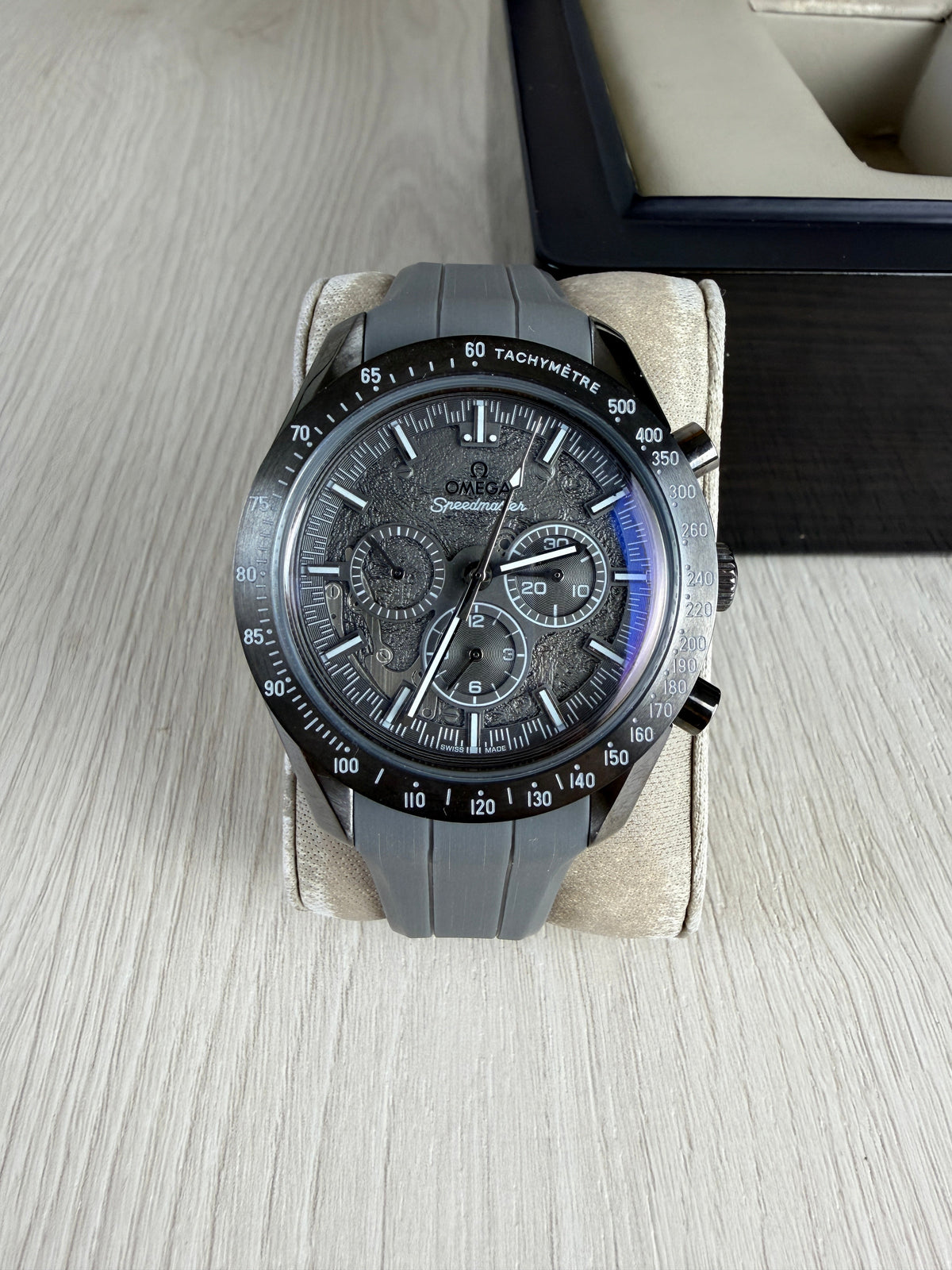 OMEGA SEAMASTER PRETO BORRACHA 44MM