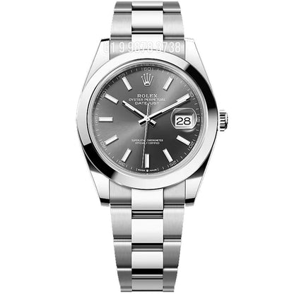 ROLEX DATEJUST CINZA 3235 SUPER CLONE