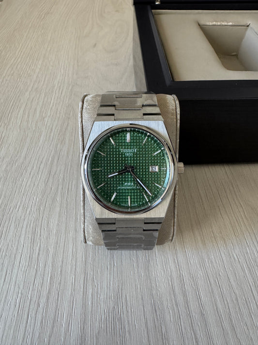TISSOT PRX PRATA VERDE 40MM