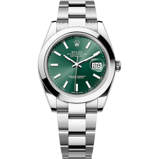 ROLEX DATEJUST VERDE OYSTER 41MM 126334 SUPER CLONE