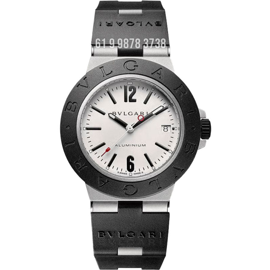 BVLGARI ALUMINIUM WHITE ETA JK48165 SUPER CLONE