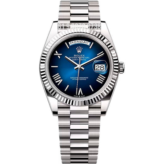 ROLEX DAY-DATE II AZUL 40MM 228239 SUPER CLONE