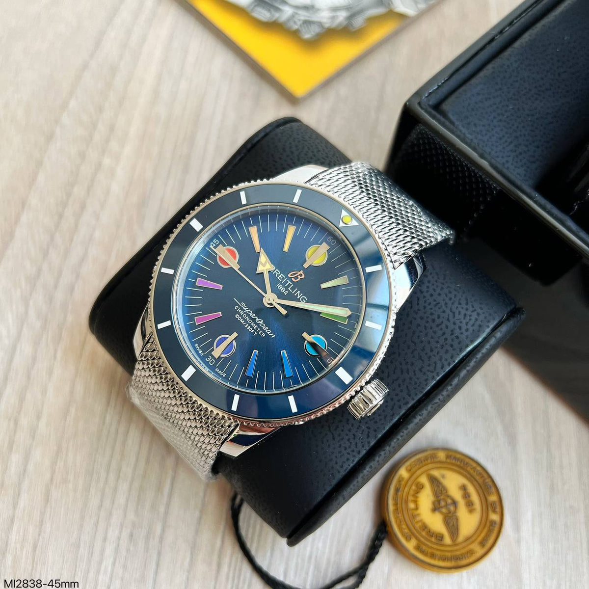 BREITLING SUPEROCEAN AUTOMÁTICO AZUL 46MM