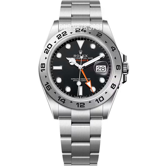 ROLEX EXPLORER II PRETO 42MM 216570 SUPER CLONE