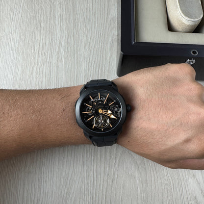 BVLGARI OCTO ROMA PRETO 44MM