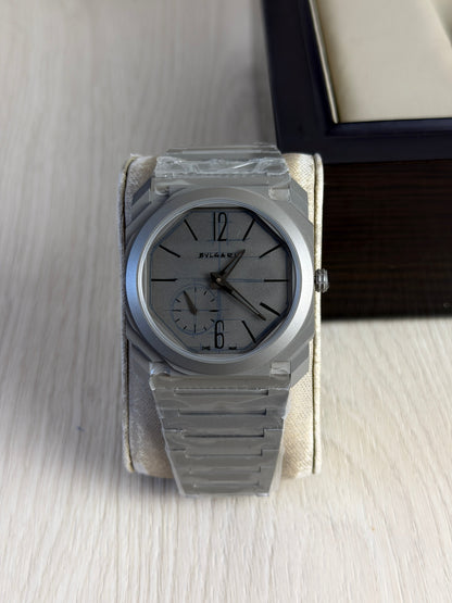 BVLGARI OCTO FINISSIMO CINZA AUTOMATICO 40MM